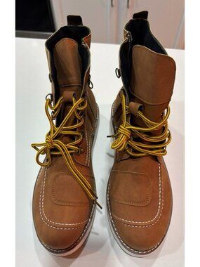 Source Unknown:  Unisex faux leather inspired boot design size 48